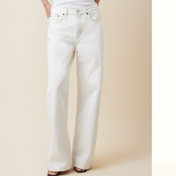 NWT JEANERICA NATURAL WHITE BALEM JEANS - Picture 1 of 14